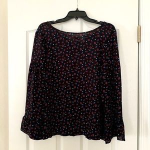 LOFT bell sleeve top